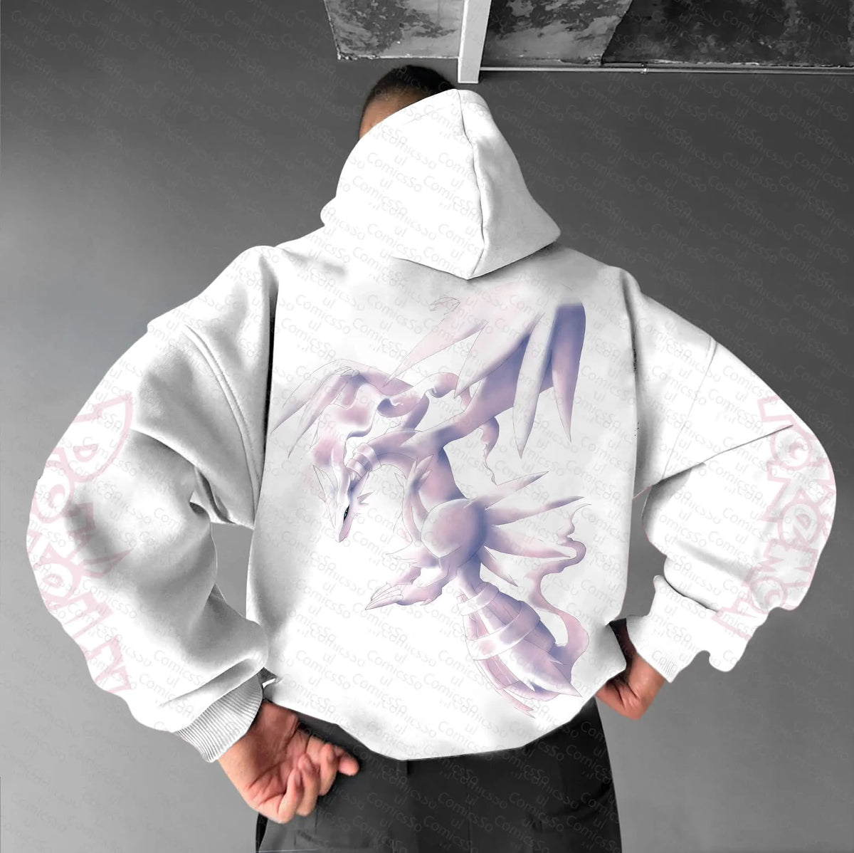 PKM-Unisex Anime Graphic Streetwear Vintage Hoodie