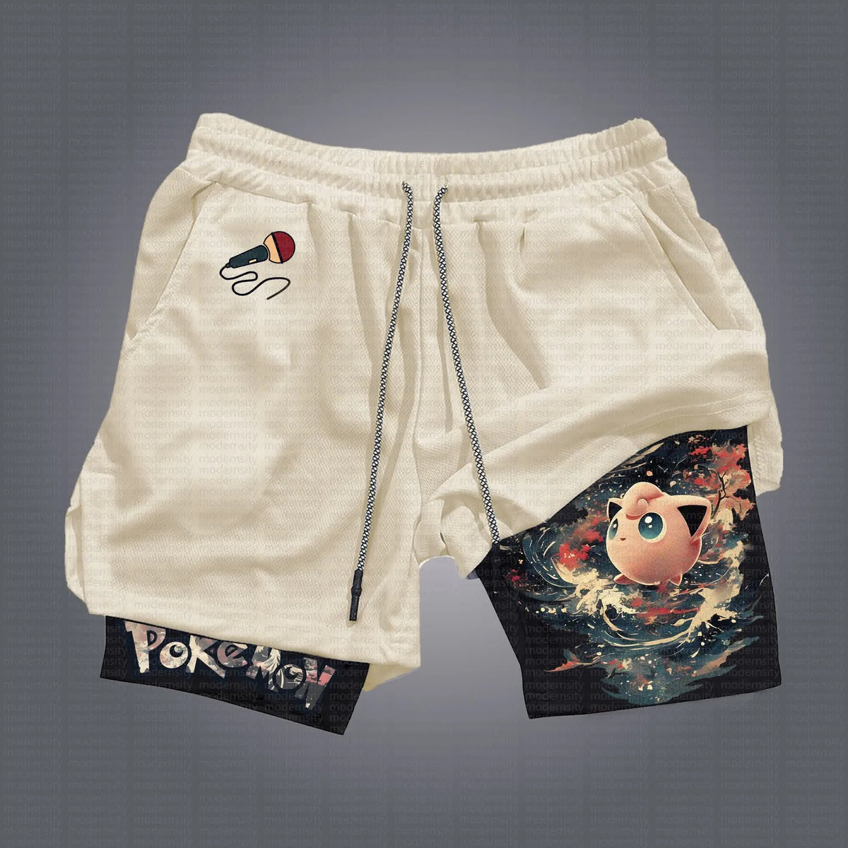 PKM-Unisex Casual Anime Streetwear Shorts