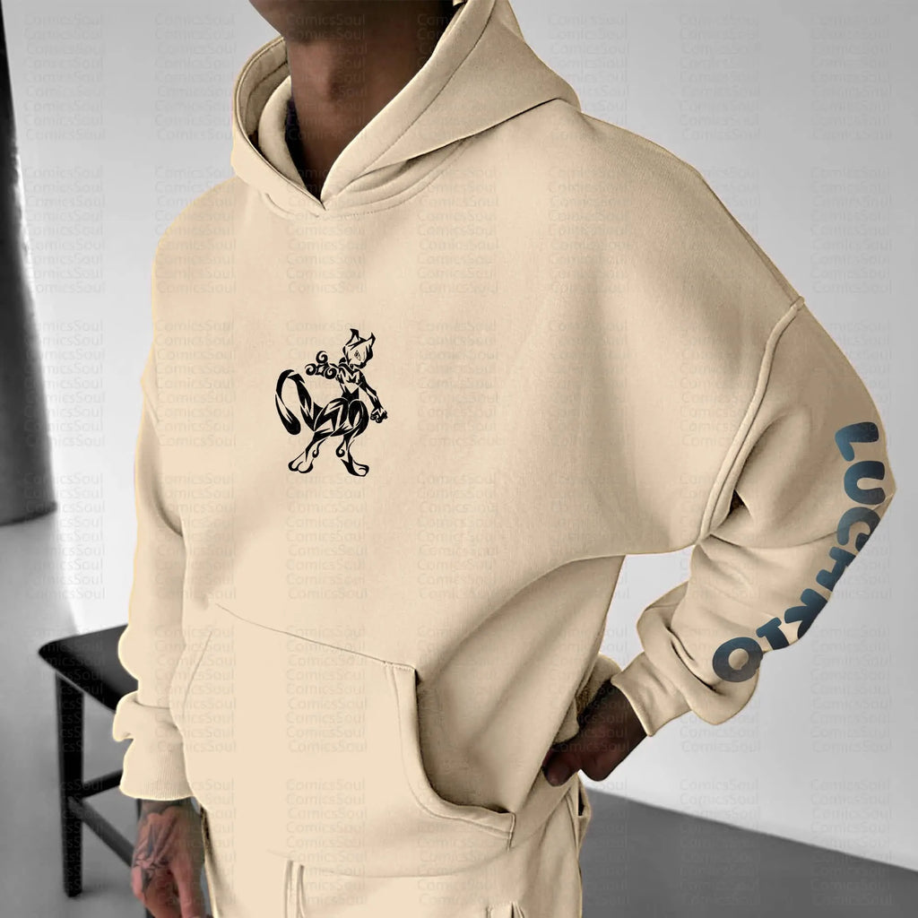 PKM-Unisex Anime Graphic Streetwear Vintage Hoodie