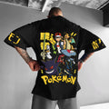 PKM-Unisex Anime Inspired Vintage T-Shirt
