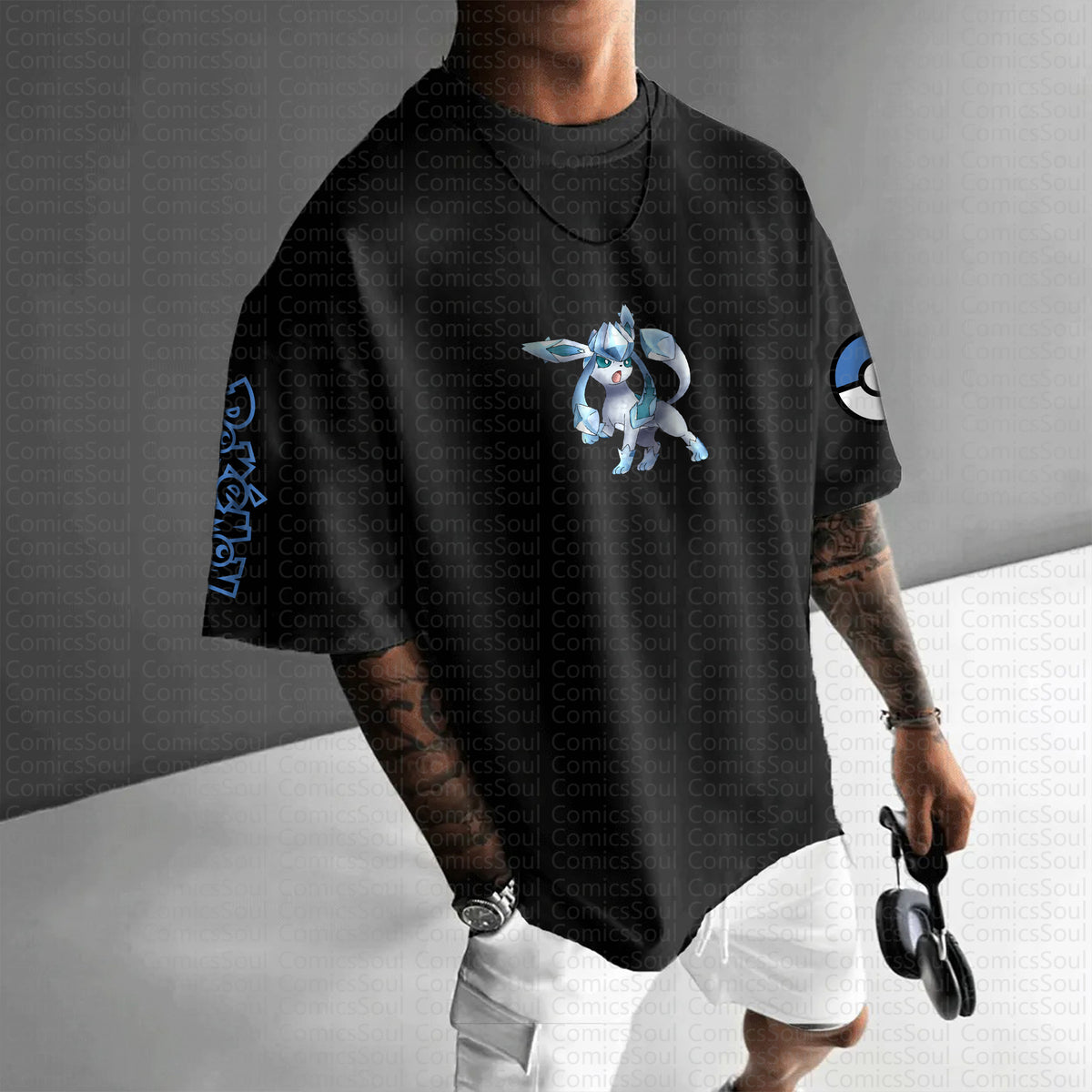 PKM-Unisex  Anime Inspired Vintage T-Shirt