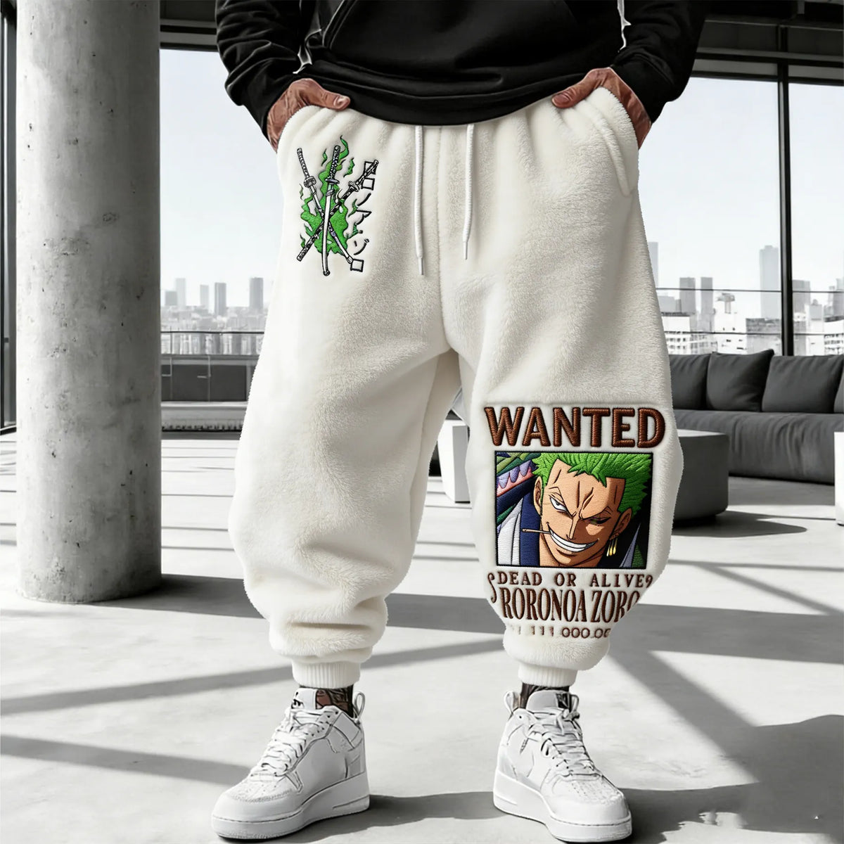One Piece Plush Pants