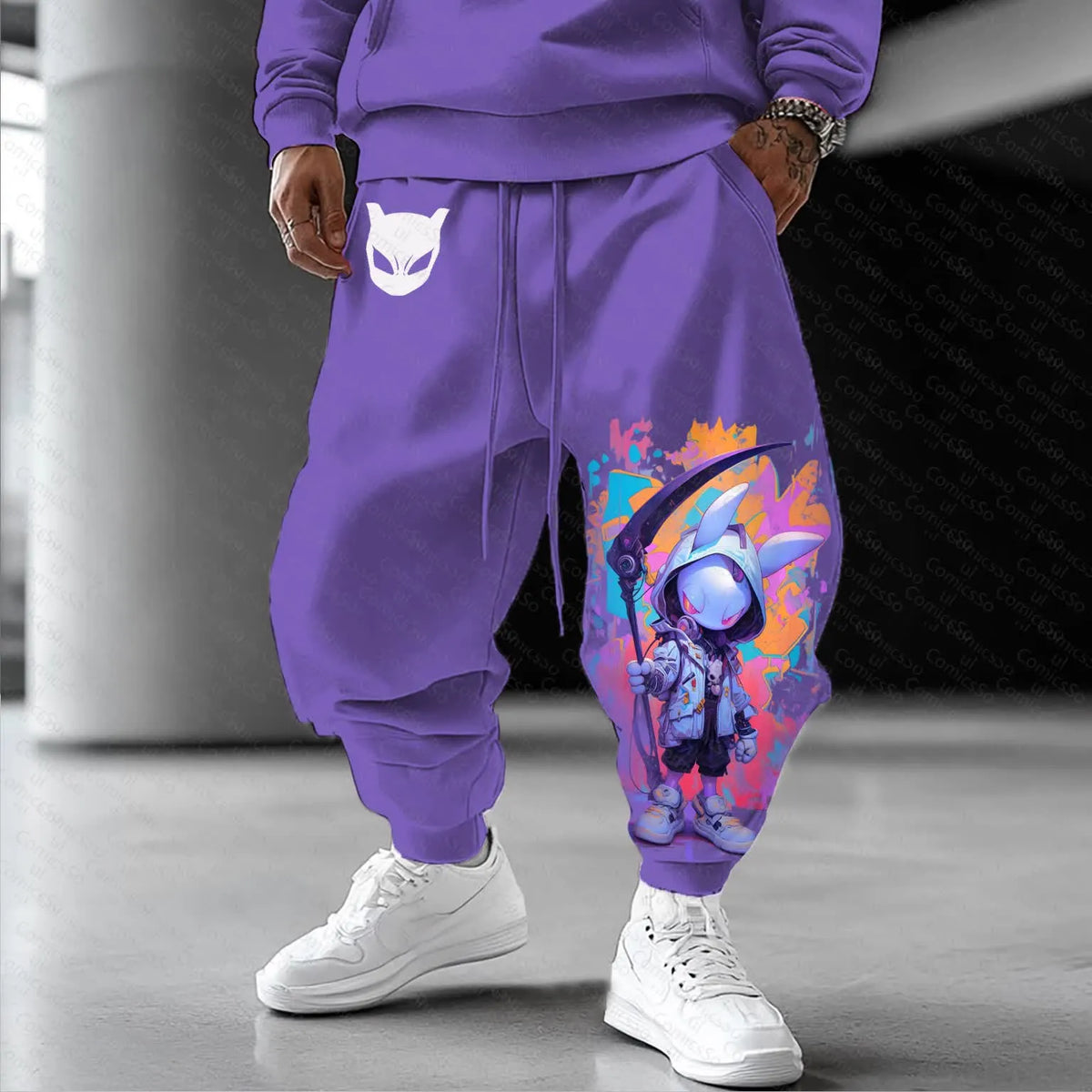 PKM-Unisex Casual Anime Streetwear Pant