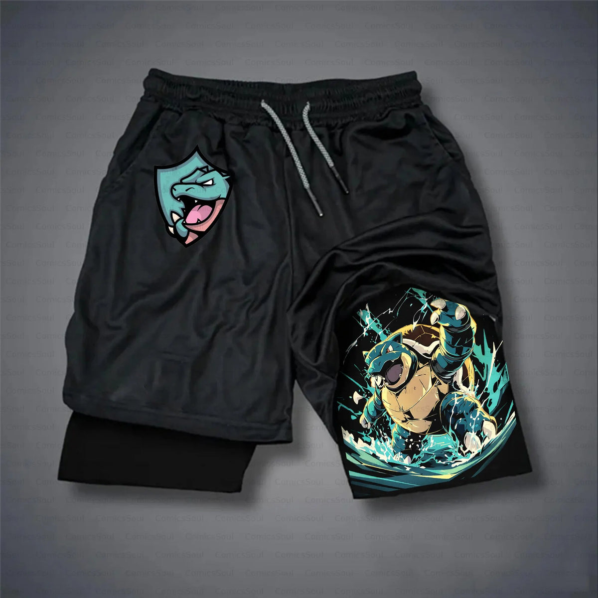 PKM-Unisex Casual Anime Streetwear Gym Shorts