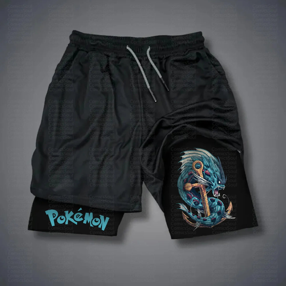 PKM-Unisex Casual Anime Streetwear Shorts