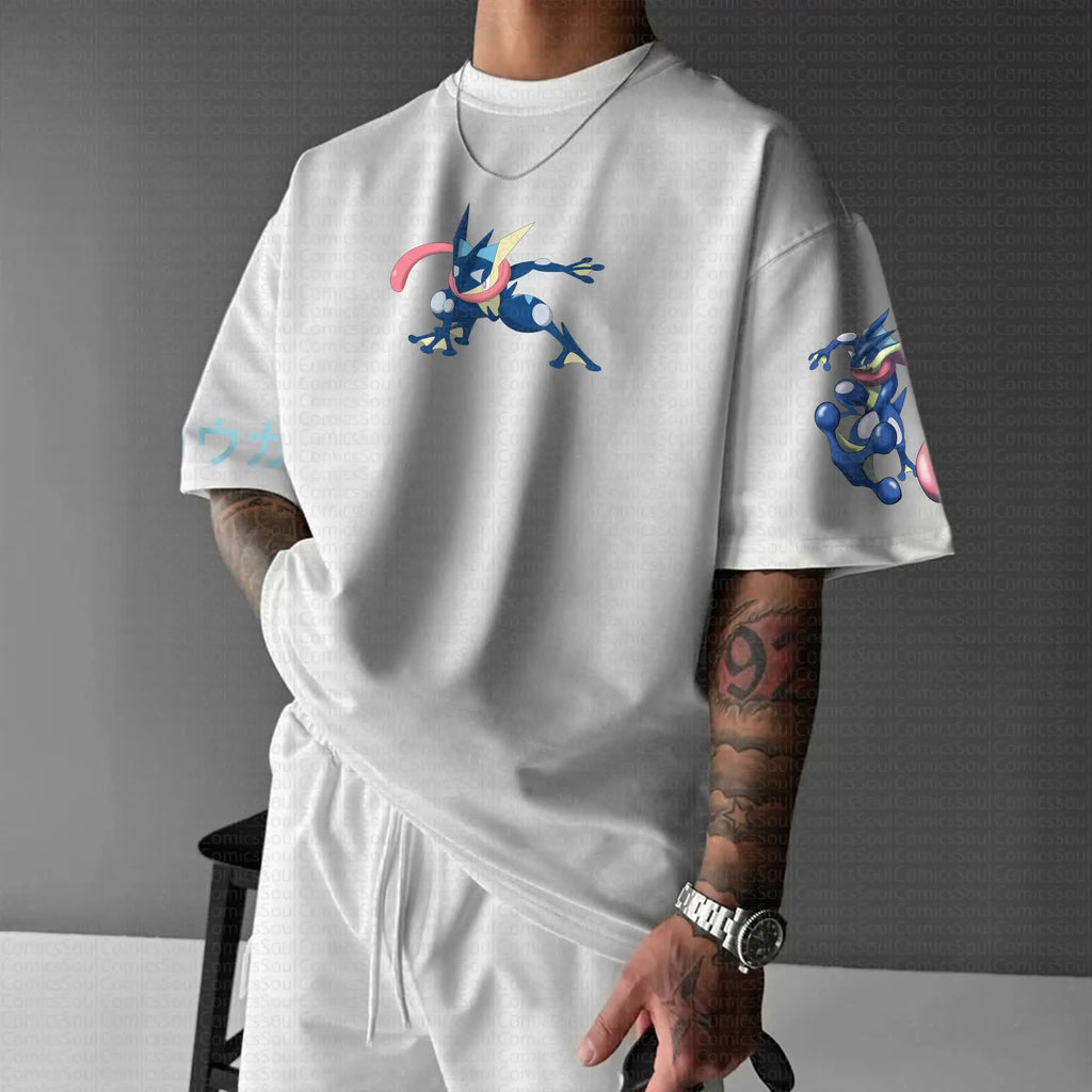 PKM-Unisex  Anime Inspired Vintage T-Shirt