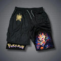 PKM-Unisex Casual Anime Style Shorts