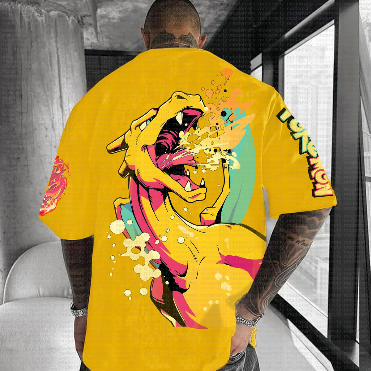 PKM-Unisex  Anime Inspired Vintage T-Shirt