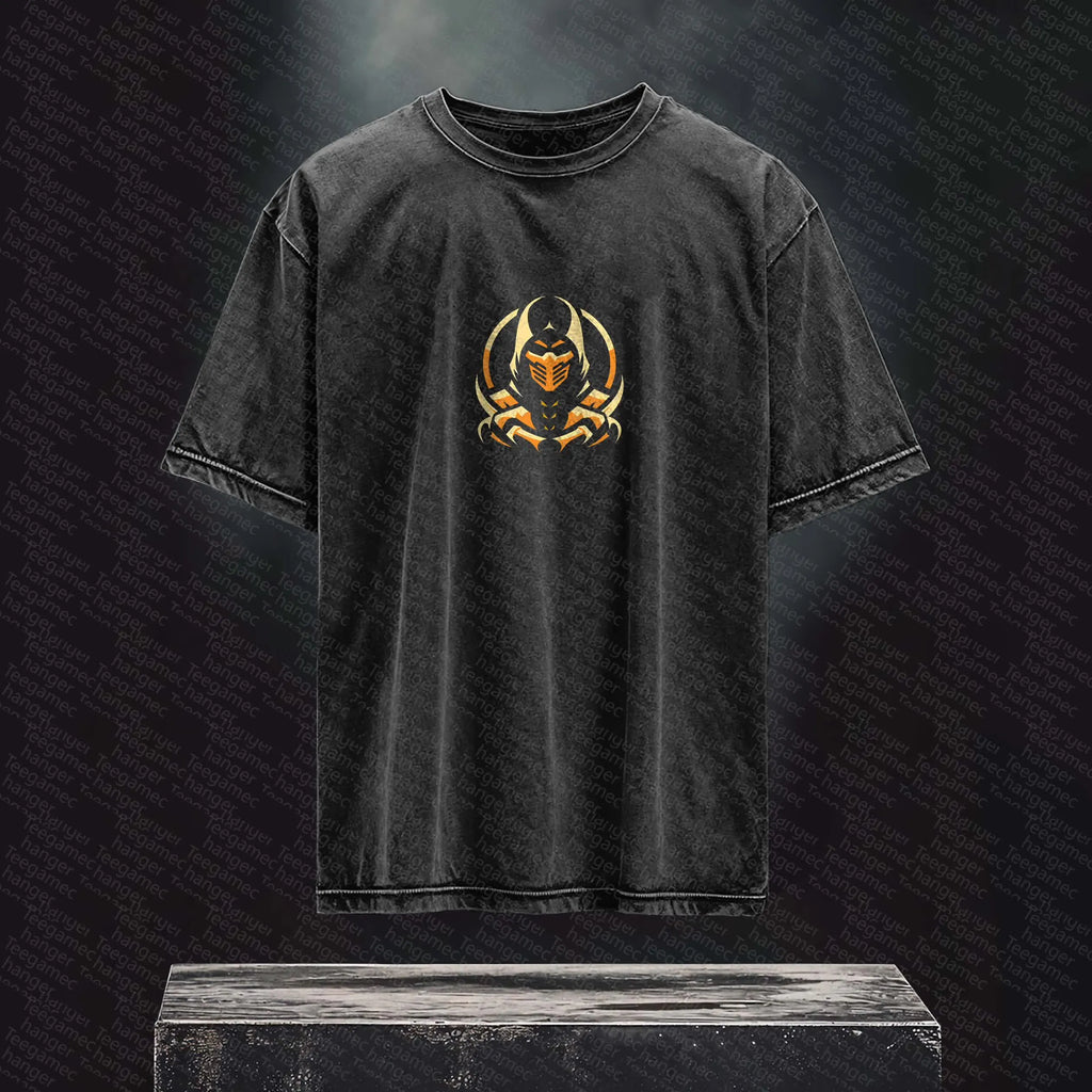 MK-Unisex  Inspired Vintage Washed T-Shirt