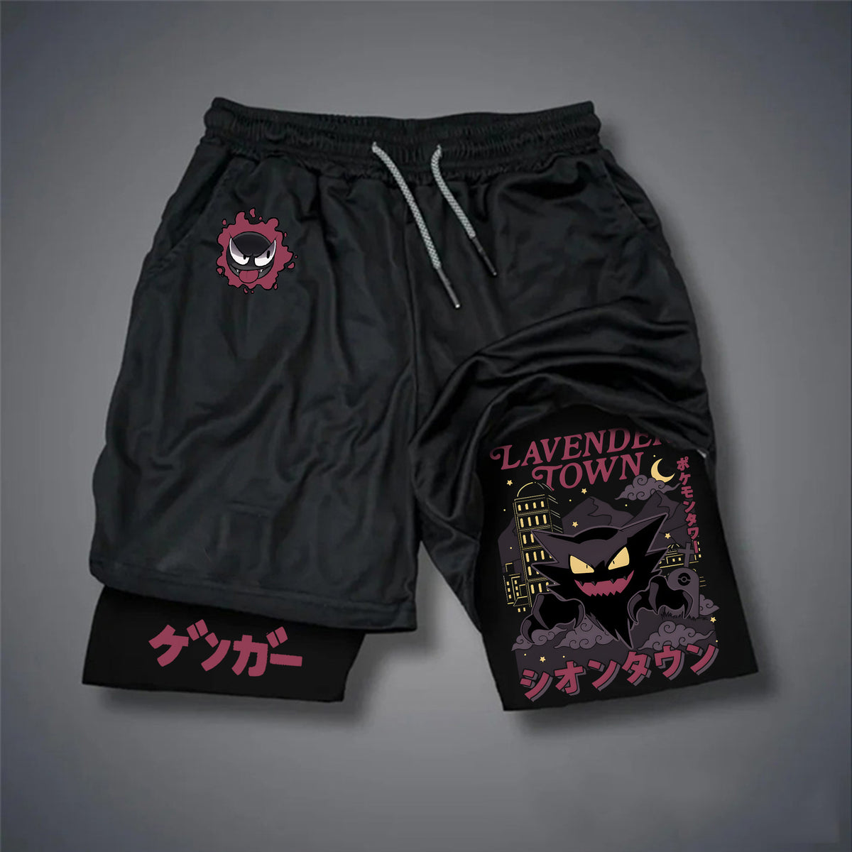 PKM-Unisex Casual Anime Streetwear Shorts