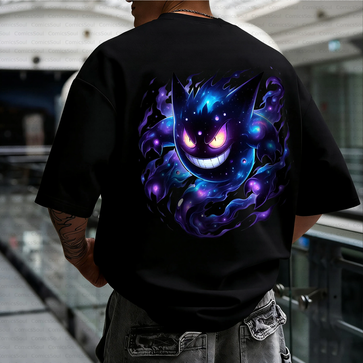 PKM-Unisex Anime Inspired Vintage T-Shirt