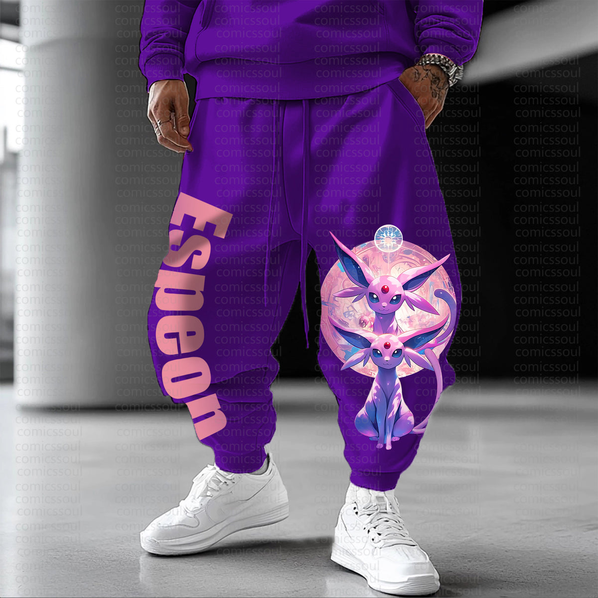 PKM-Unisex Anime Inspired Vintage Pants