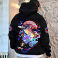 PKM-Unisex Graphic Streetwear Vintage Plush Hoodie