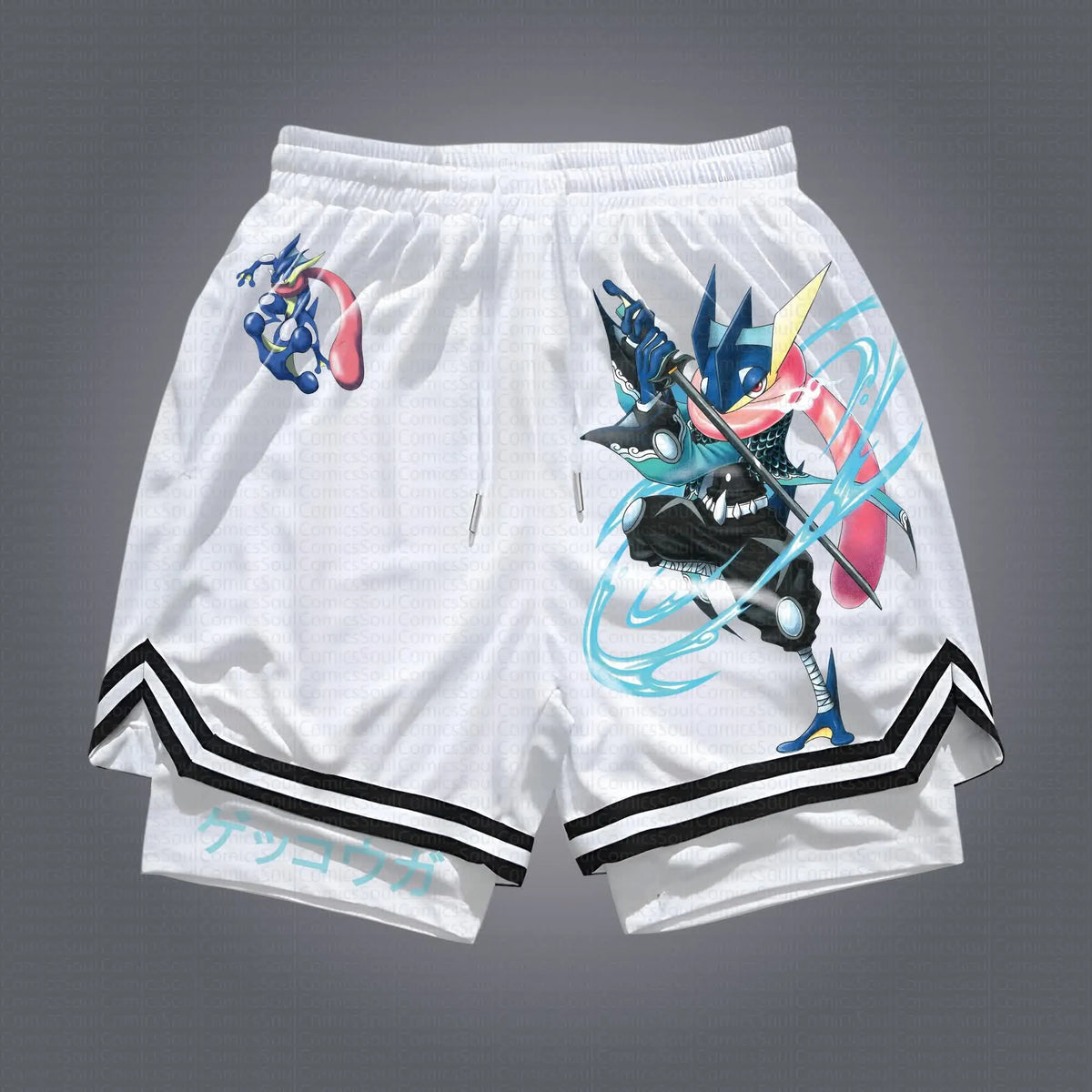 PKM-Unisex Casual Anime Streetwear Shorts