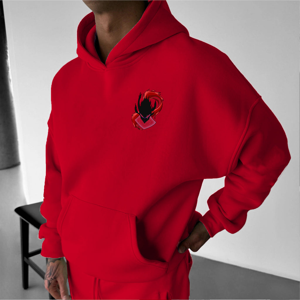 SL-Unisex Anime Graphic Streetwear Vintage Hoodie