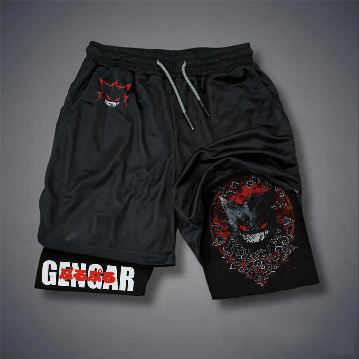 PKM-Unisex Casual Anime Streetwear Shorts