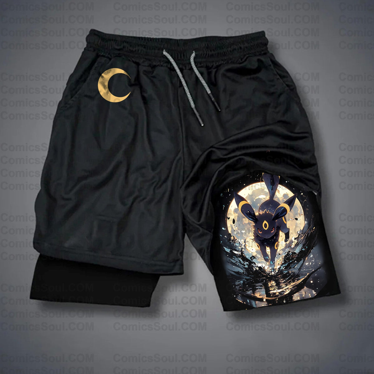 PKM-Unisex Casual Anime Streetwear Shorts
