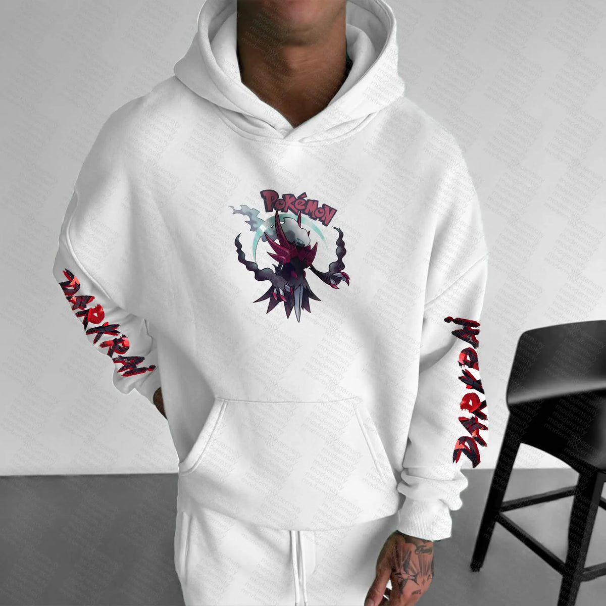 PKM-Unisex Anime Graphic Streetwear Vintage Hoodie
