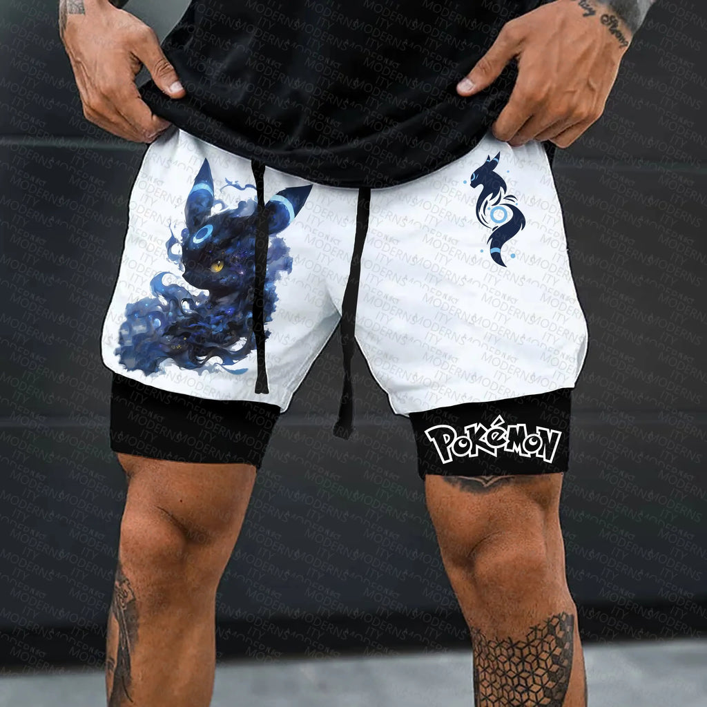 PKM-Unisex Casual Anime Streetwear Shorts