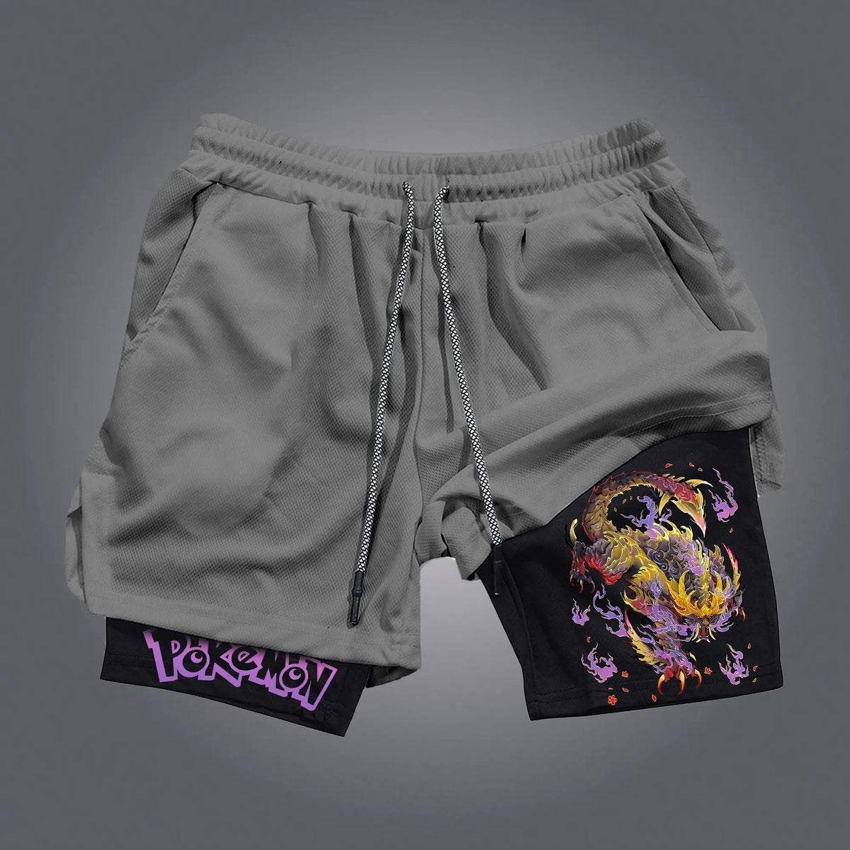 PKM-Unisex Casual Anime Streetwear Shorts