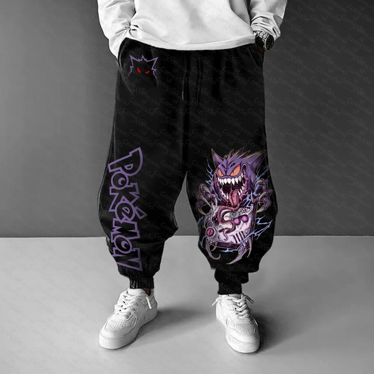 PKM-Unisex Casual Anime Streetwear Pants
