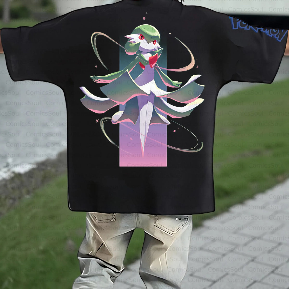 PKM-Unisex Anime Inspired Vintage T-Shirt
