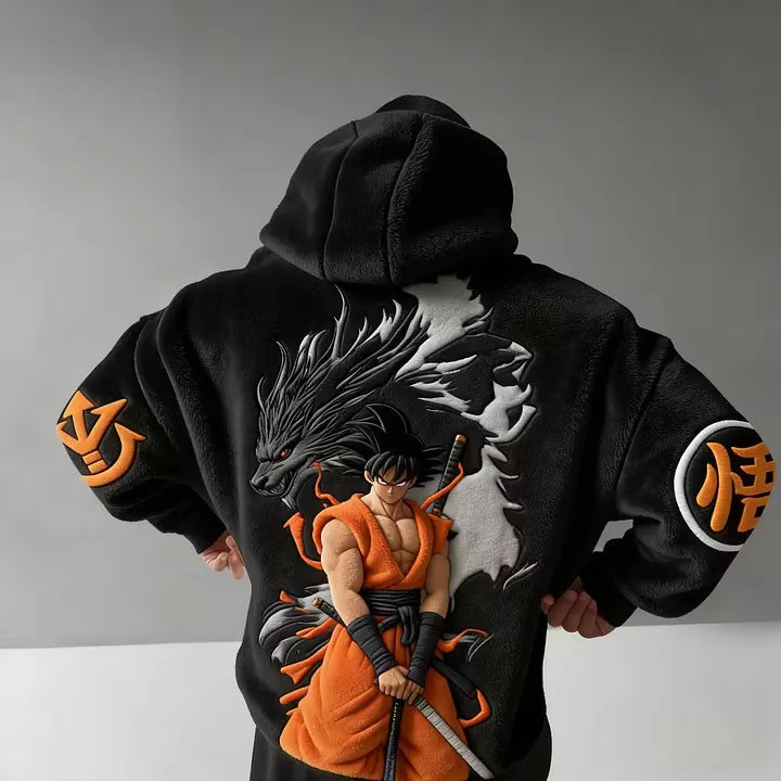 Dragon Ball Unisex Sherpa Hoodie