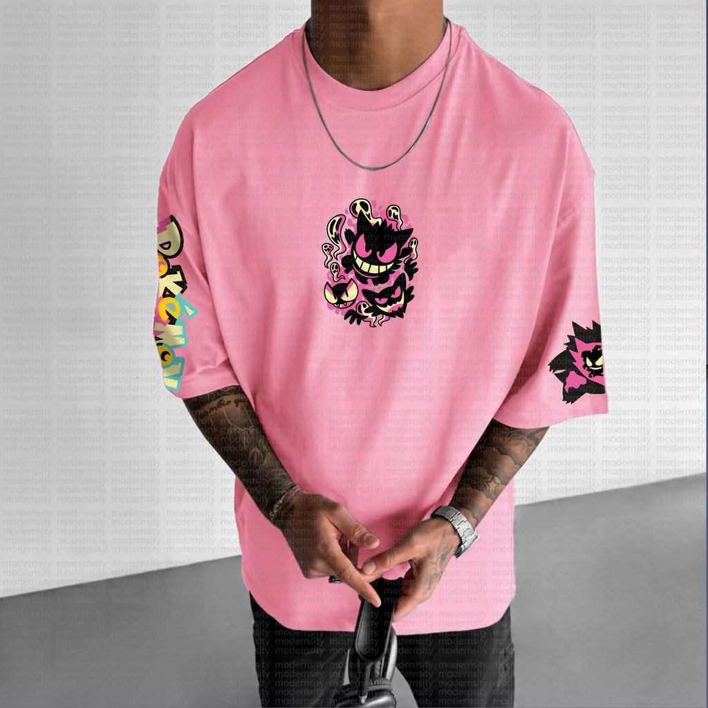 PKM-Unisex  Anime Inspired Vintage T-Shirt