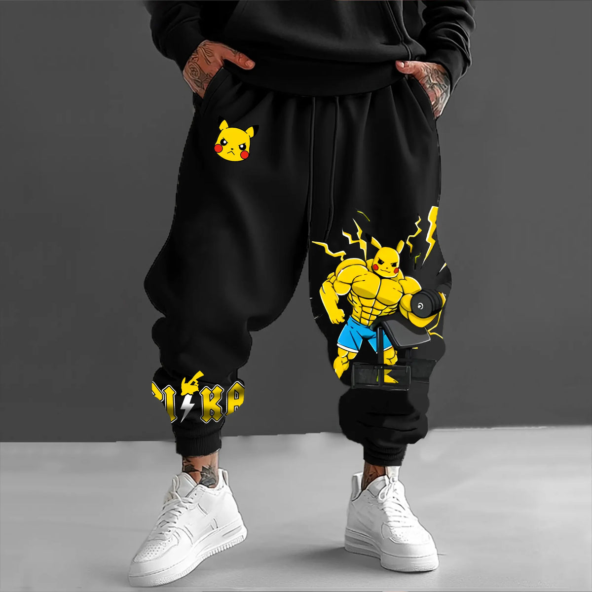 PKM-Unisex Casual Anime Streetwear Pants