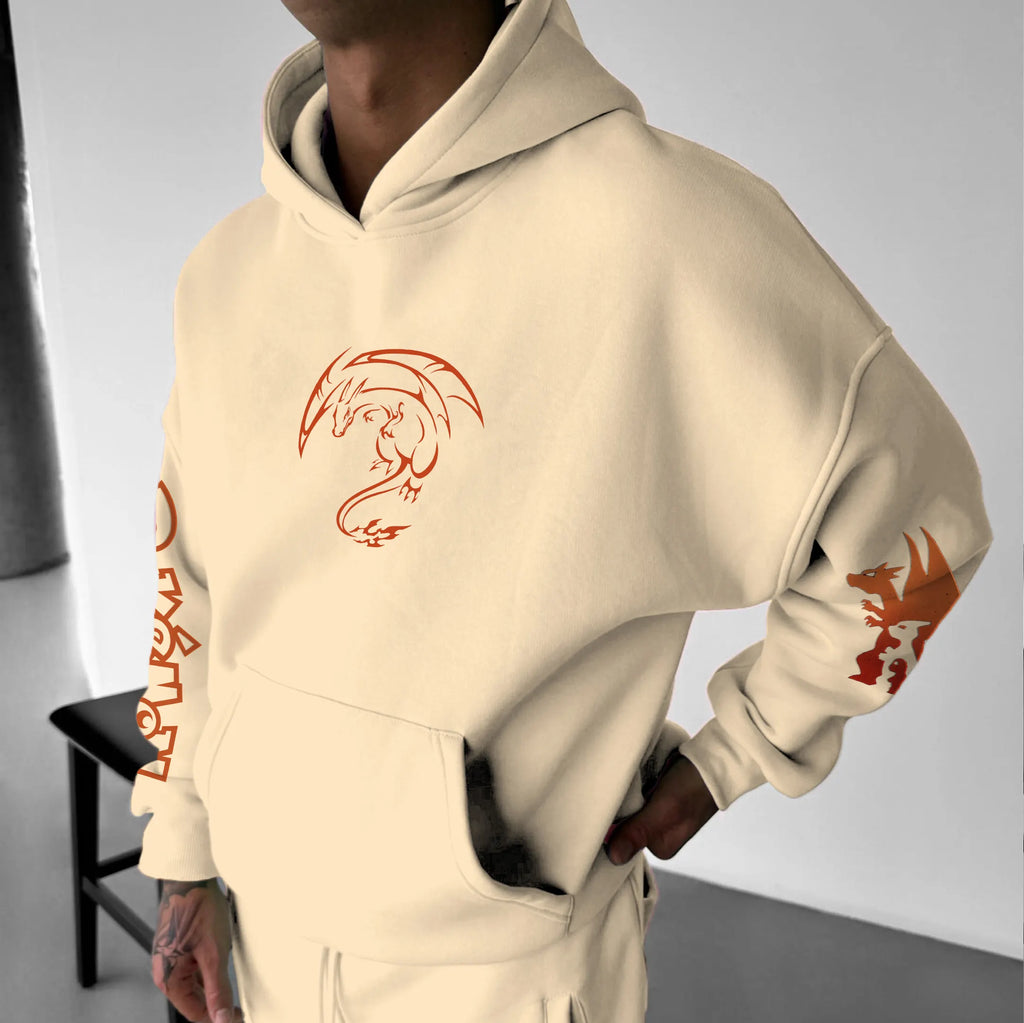 PKM-Unisex Anime Graphic Streetwear Vintage Hoodie