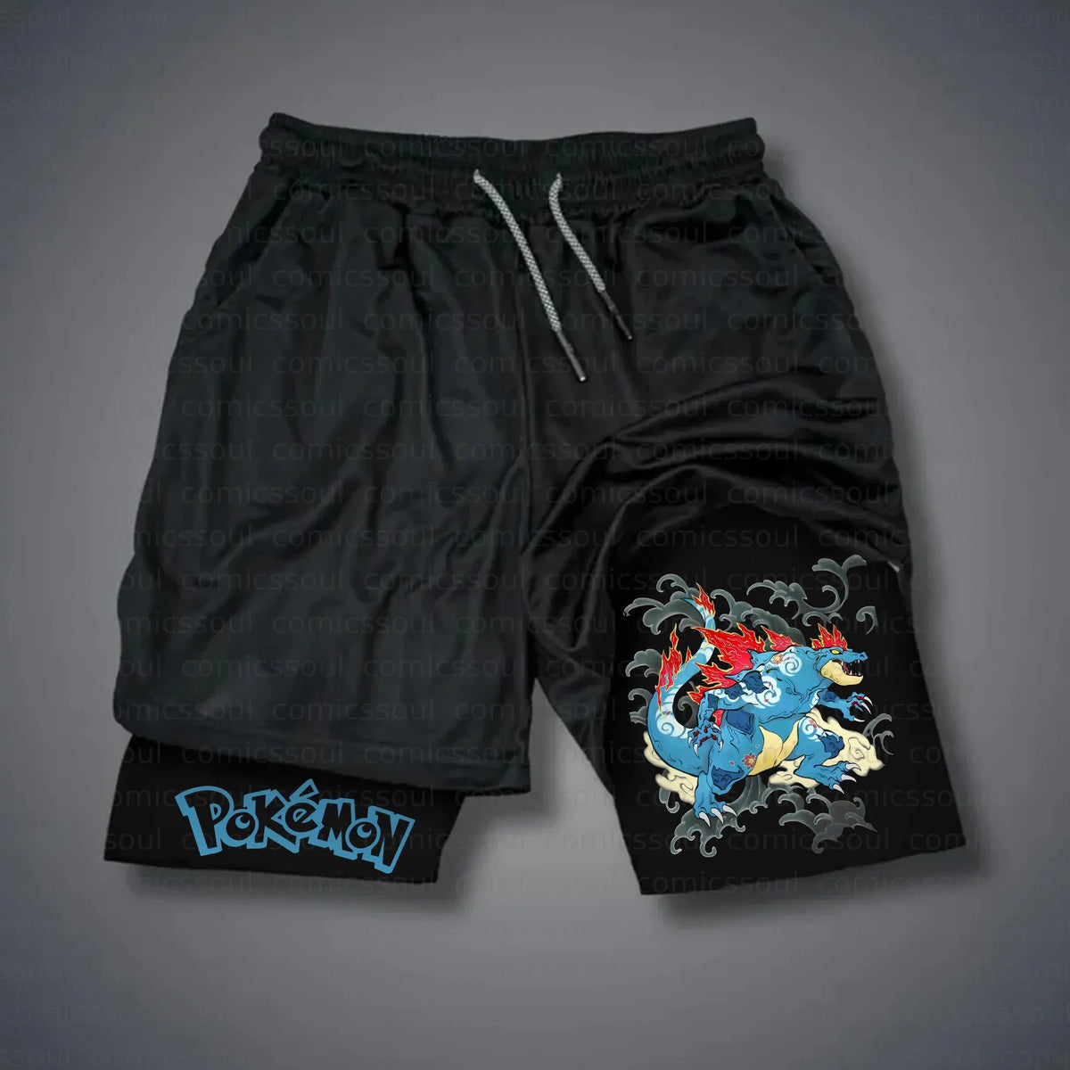 PKM-Unisex Casual Anime Streetwear Shorts