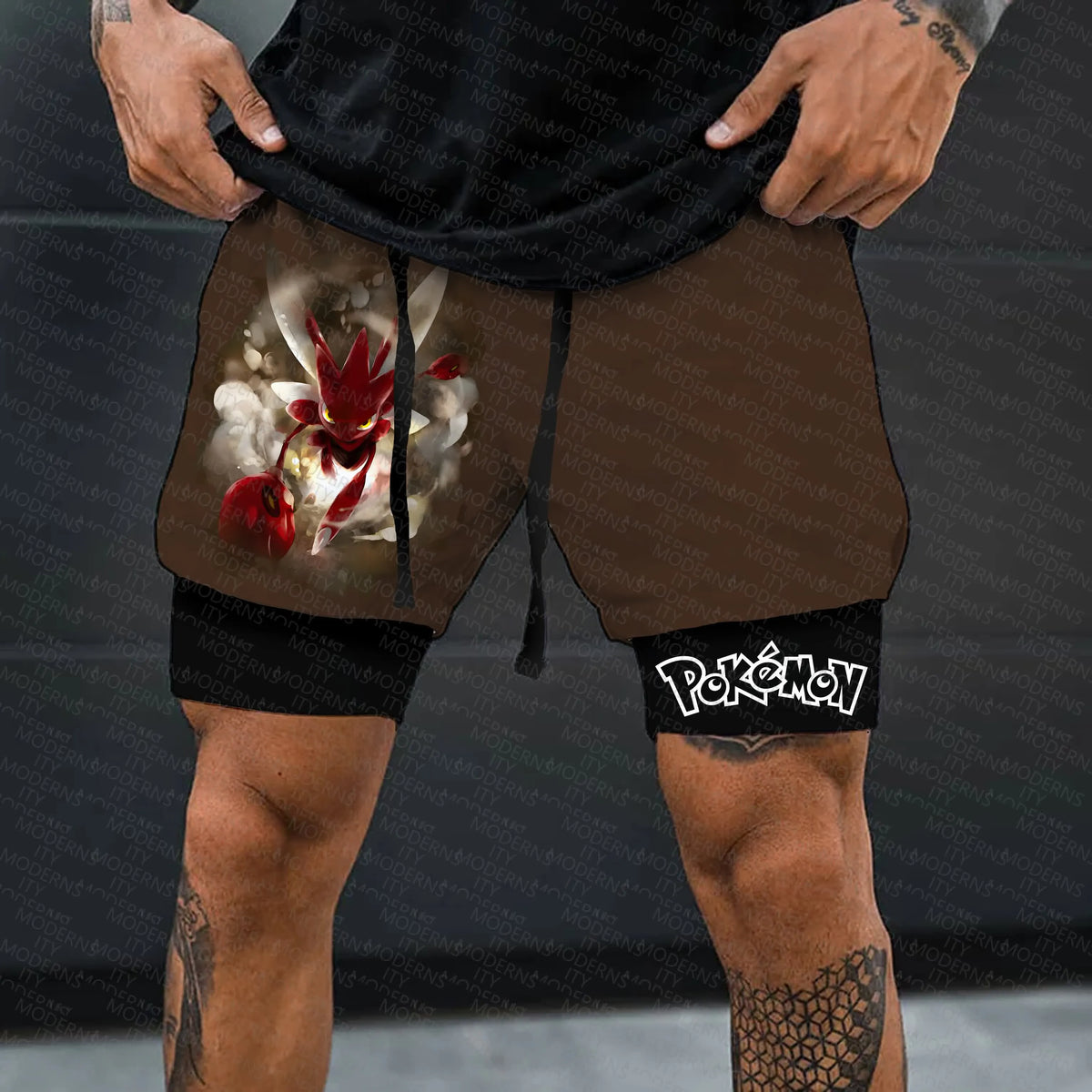 PKM-Unisex Casual Anime Streetwear Shorts