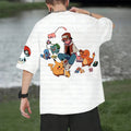 PKM-Unisex Anime Inspired Vintage T-Shirt
