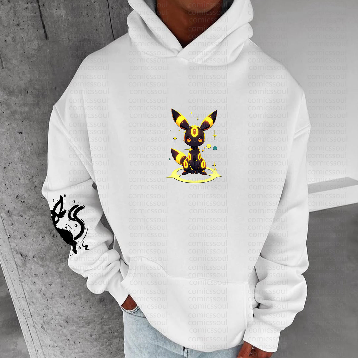 PKM-Unisex Anime Graphic Streetwear Vintage Hoodie