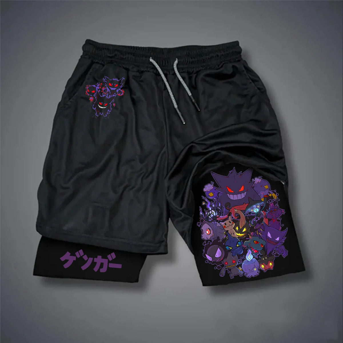 PKM-Unisex Casual Anime Streetwear Shorts