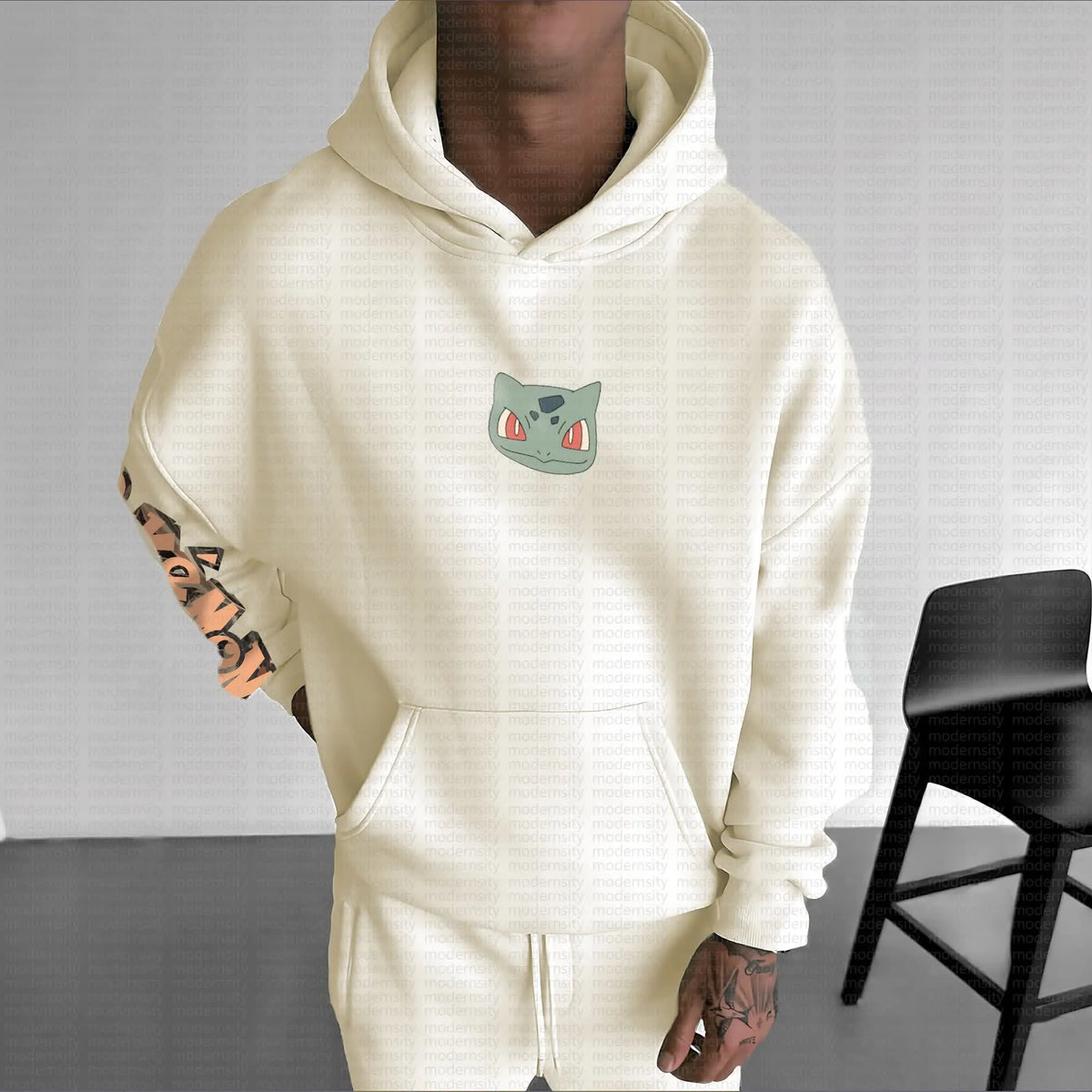 PKM-Unisex Anime Graphic Streetwear Vintage Hoodie