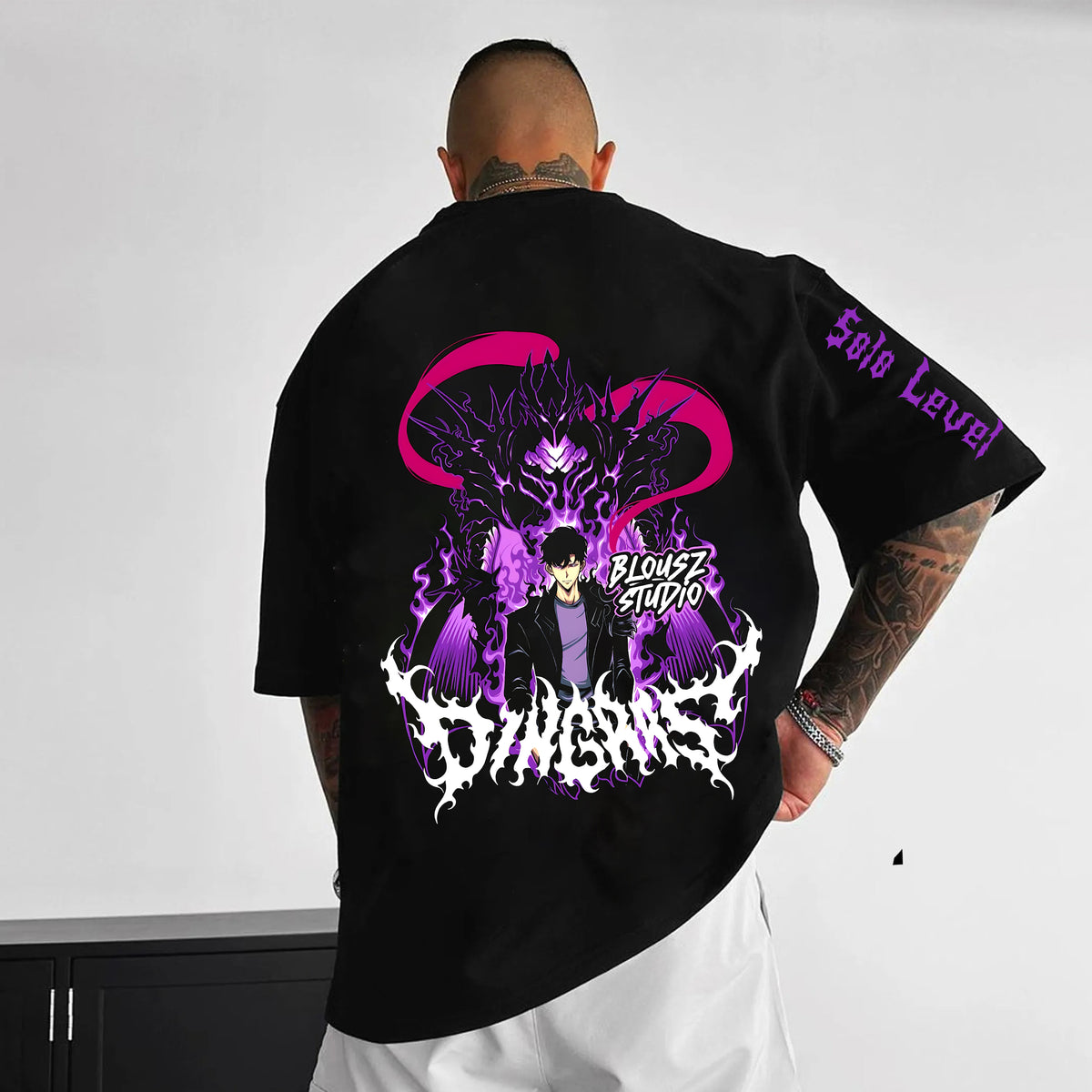 SL-Unisex Anime Inspired Vintage T-Shirt