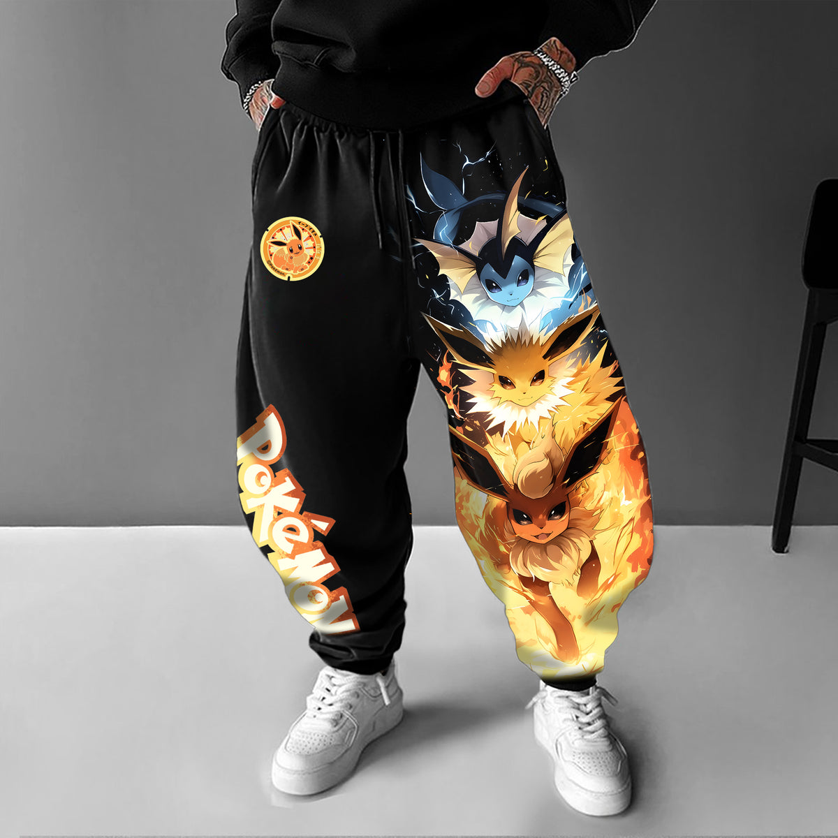PKM-Unisex Casual Anime Streetwear Pants