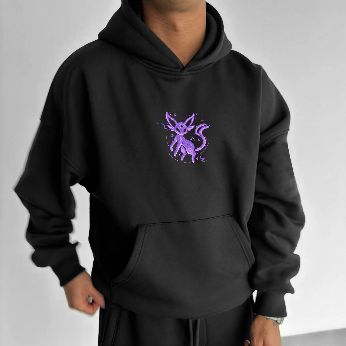 PKM-Unisex Anime Graphic Streetwear Vintage Hoodie