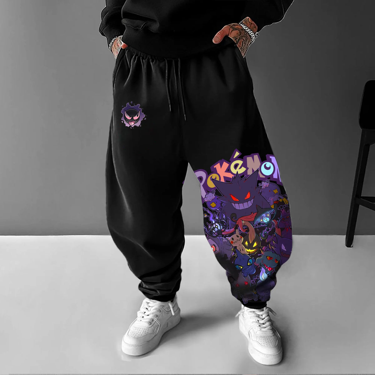 PKM-Unisex Casual Anime Streetwear Pants