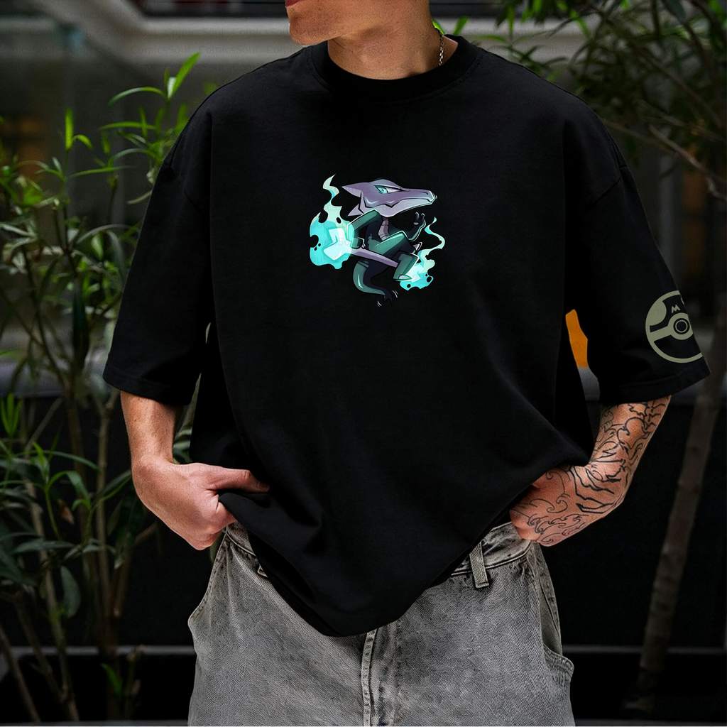 PKM-Unisex Anime Inspired Vintage T-Shirt