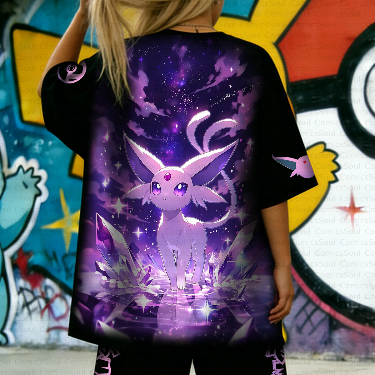 PKM-Unisex Anime Inspired Vintage T-Shirt