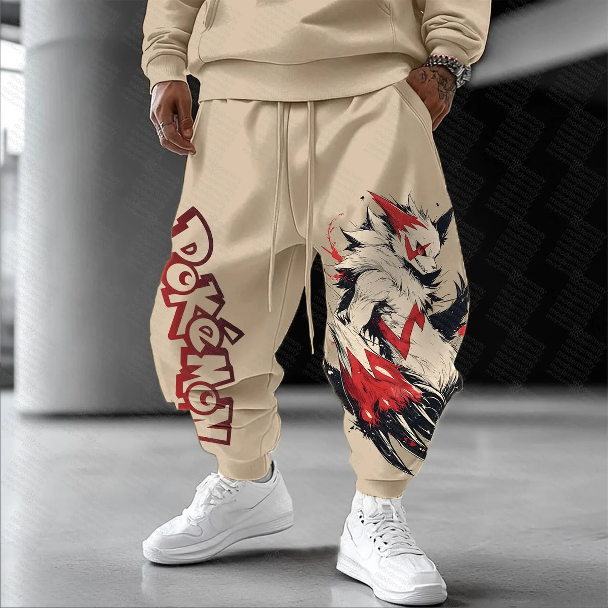 PKM-Unisex Casual Anime Streetwear Pants