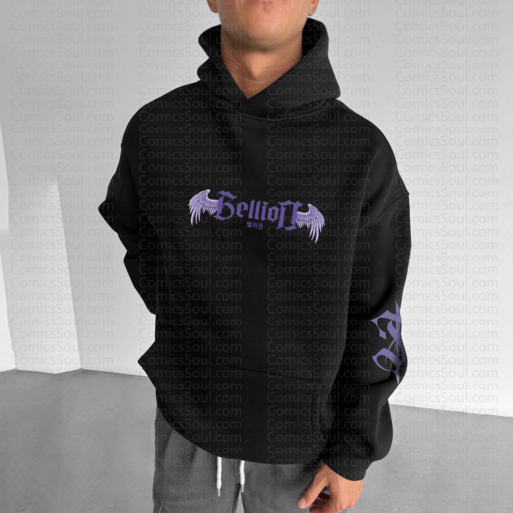 SL-Unisex Anime Graphic Streetwear Vintage Hoodie