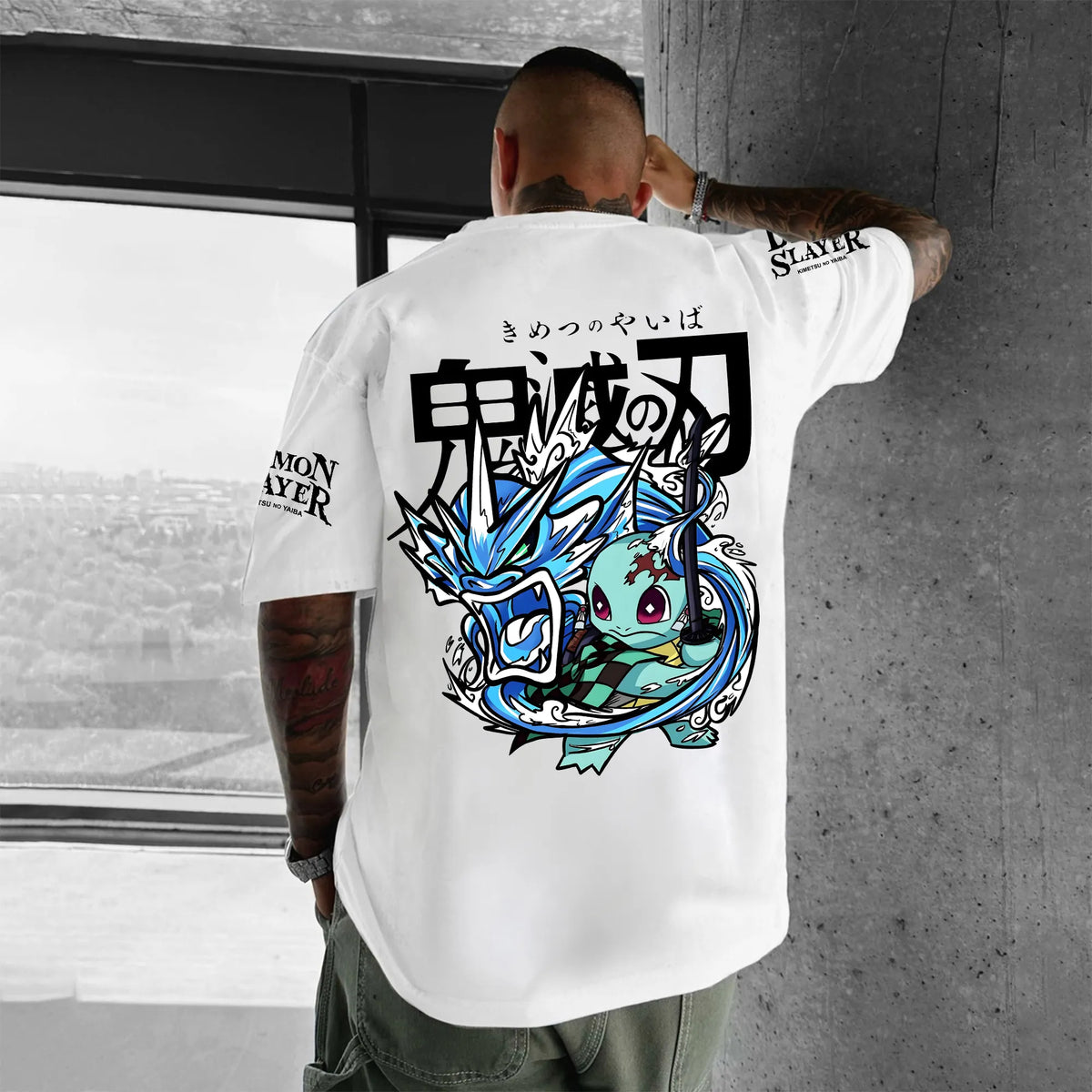 PKM-Unisex Anime Inspired Vintage T-Shirt