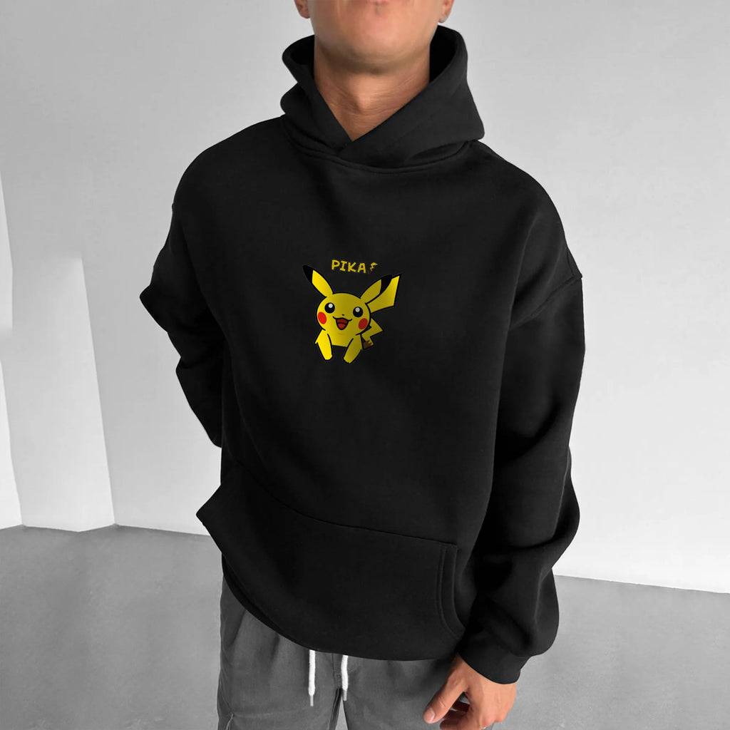 PKM-Unisex Anime Graphic Streetwear Vintage Hoodie