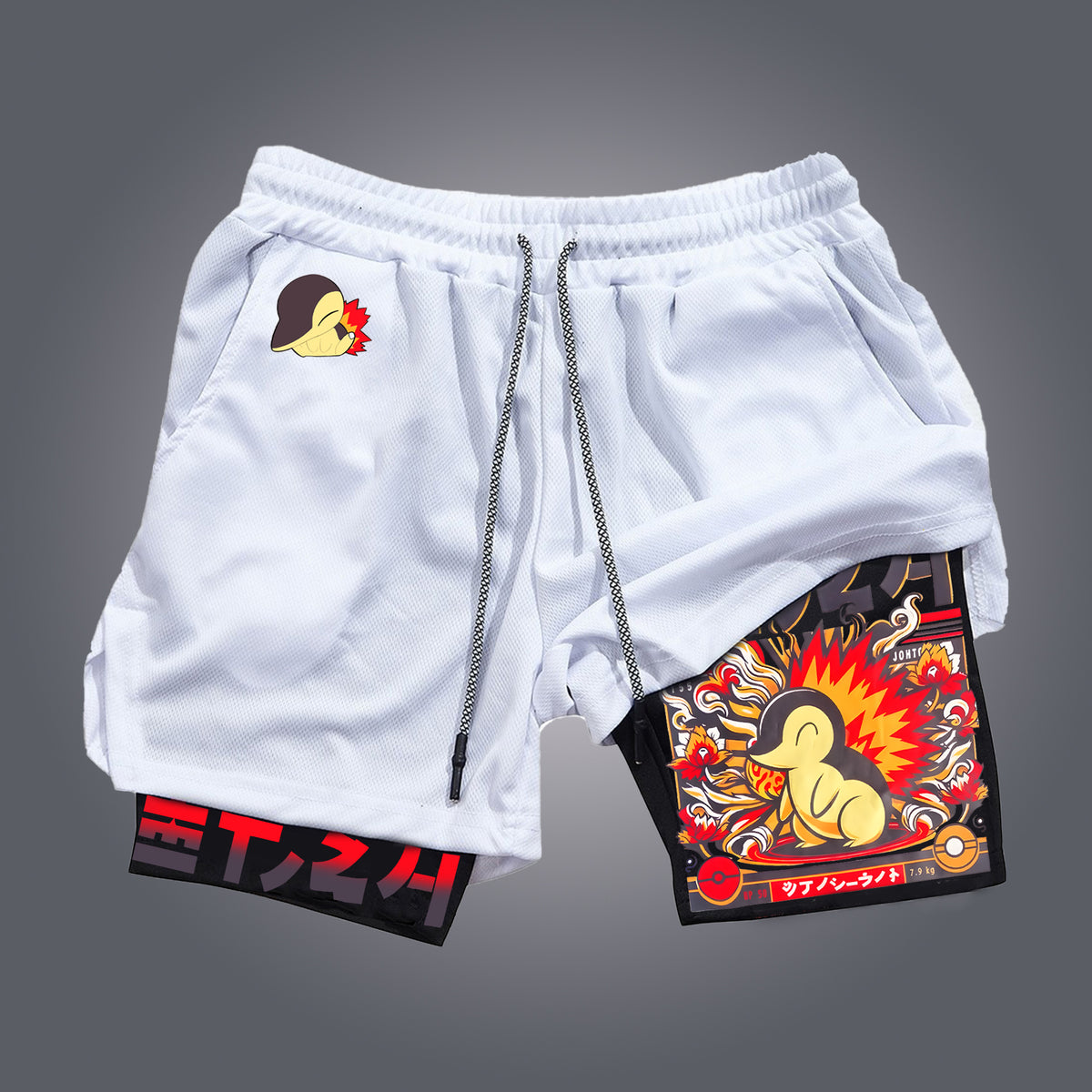 PKM-Unisex Casual Anime Streetwear Shorts