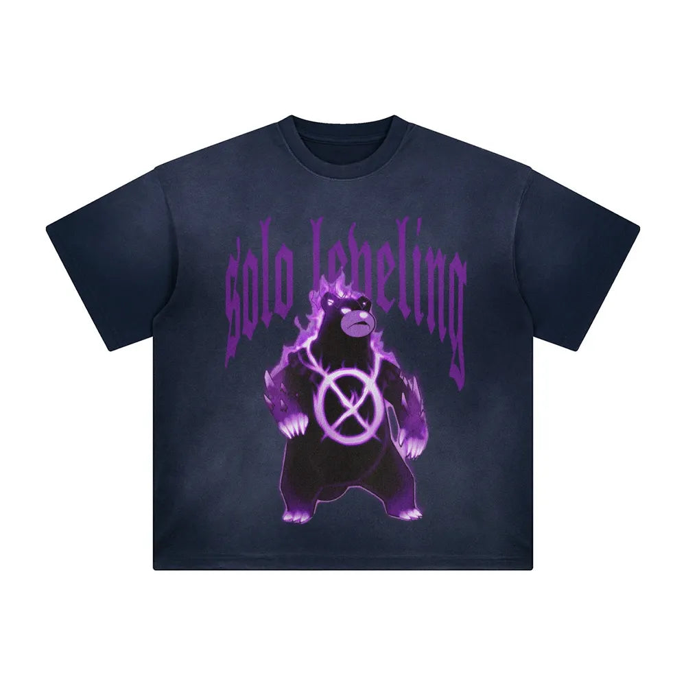 SL-Unisex Anime Inspired Vintage T-Shirt