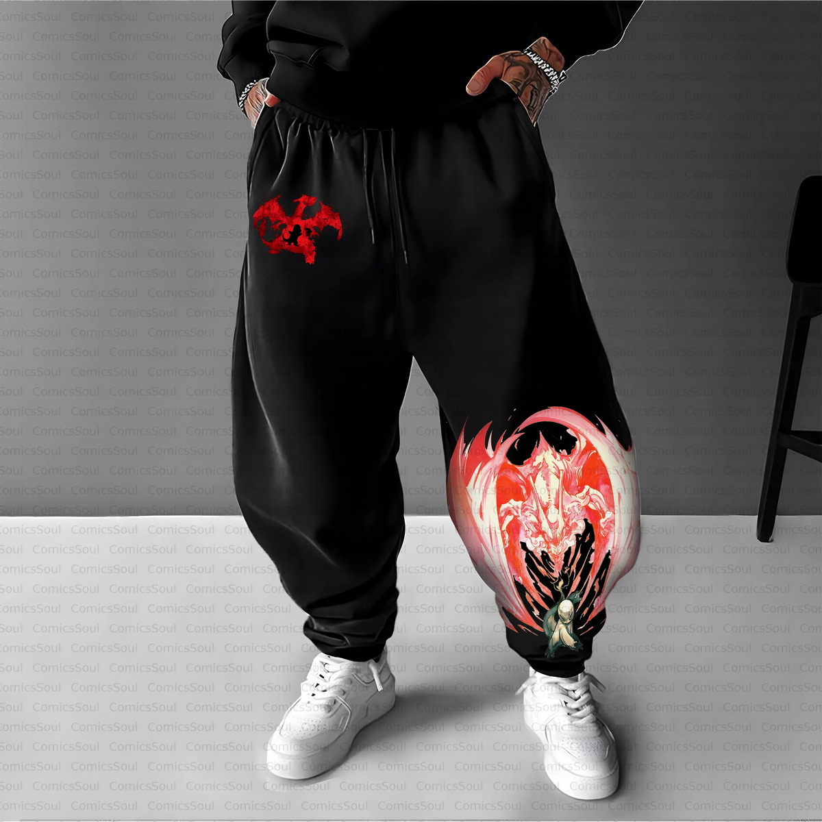 PKM-Unisex Casual Anime Streetwear Pant