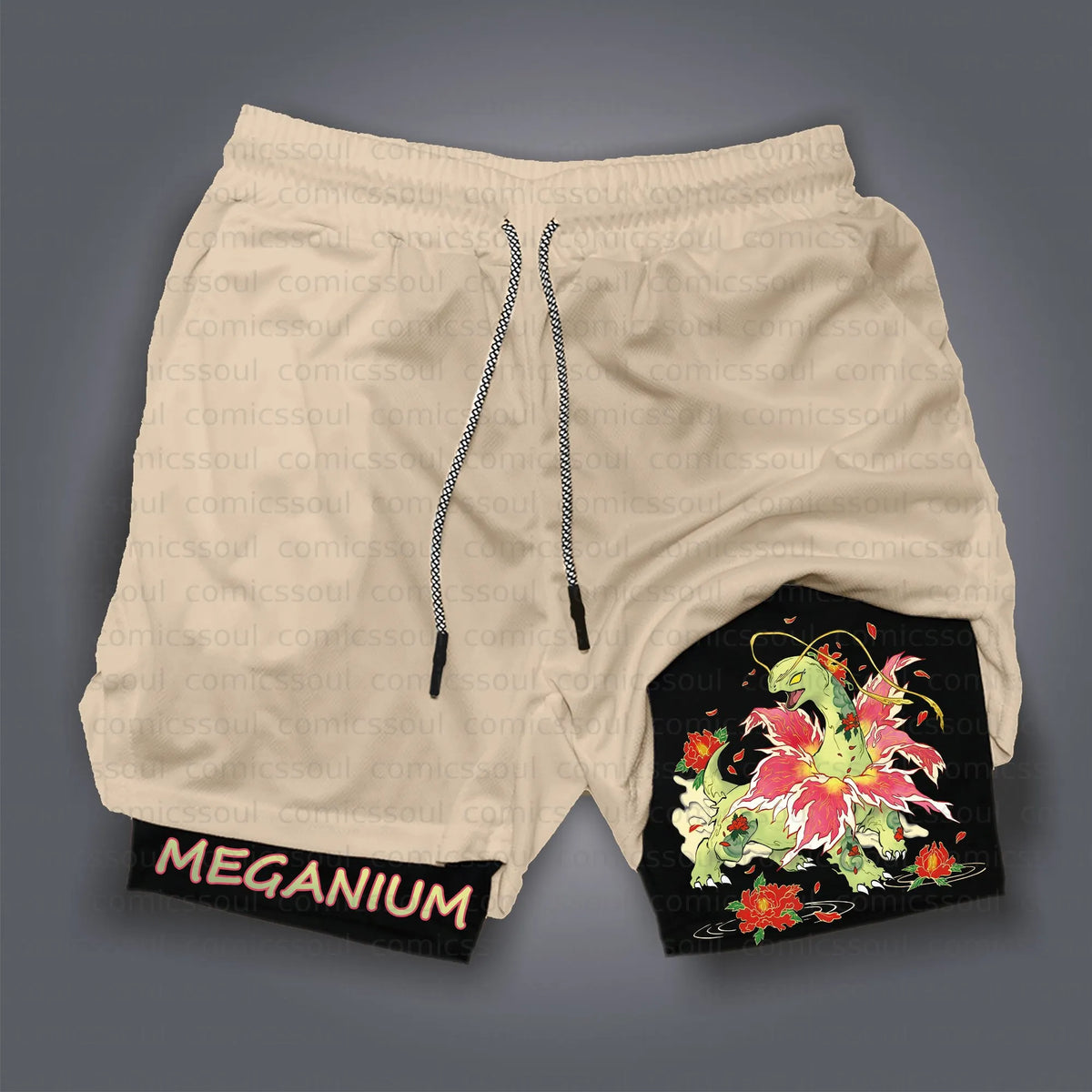 PKM-Unisex Casual Anime Streetwear Shorts